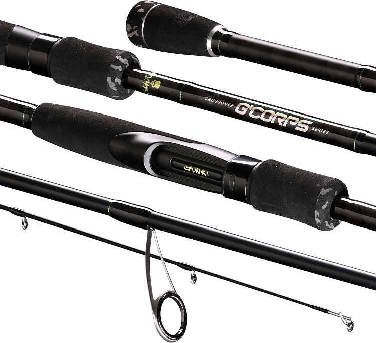 detail Gunki přívlačový prut G Corps Crossover S 2,15m H 10-35g