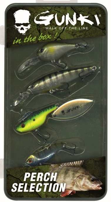 detail Gunki sada woblerů Box Perch Selection 4ks