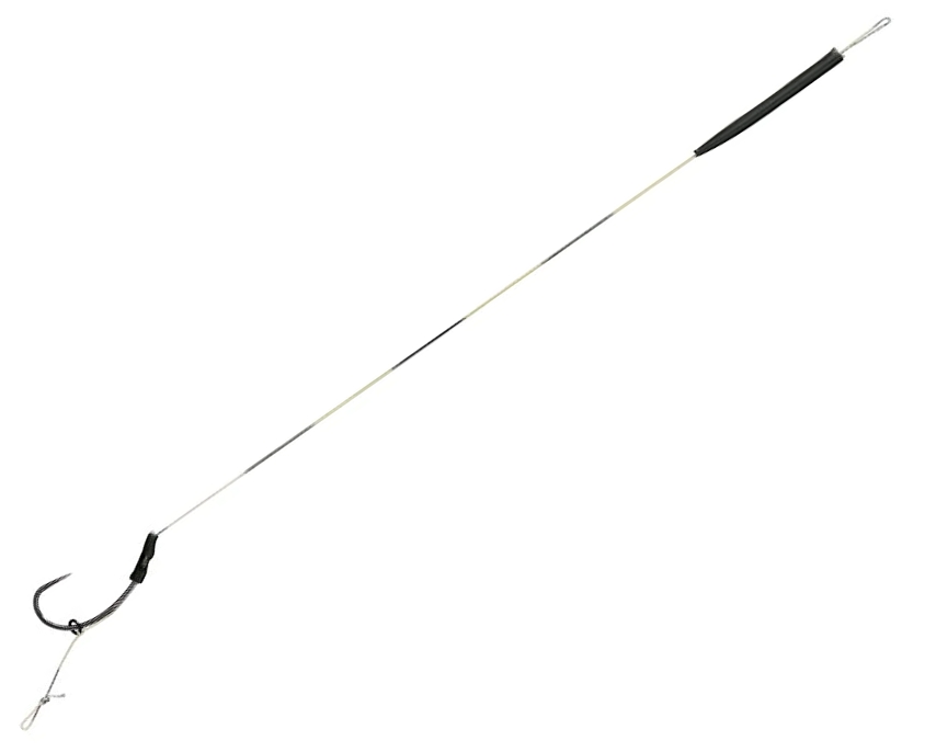 detail Mikado boilie návazec Blow Back Rig Coated Barbless 2ks