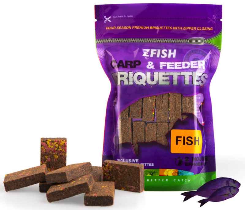 detail Zfish zakrmovací brikety (pelety) 220g
