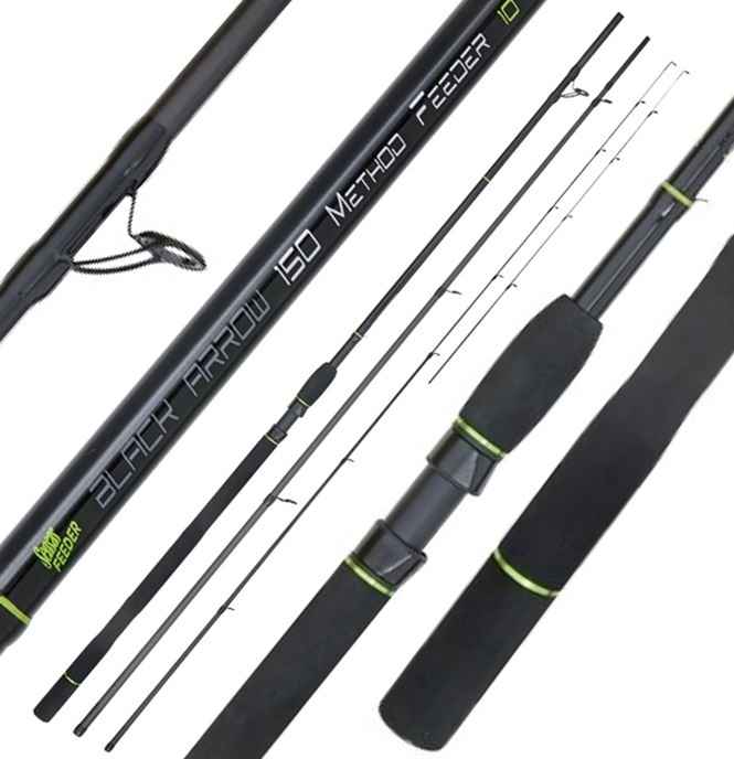 detail Sensas prut Black Arrow Method Feeder 150 3,3m - 60g (3+2)