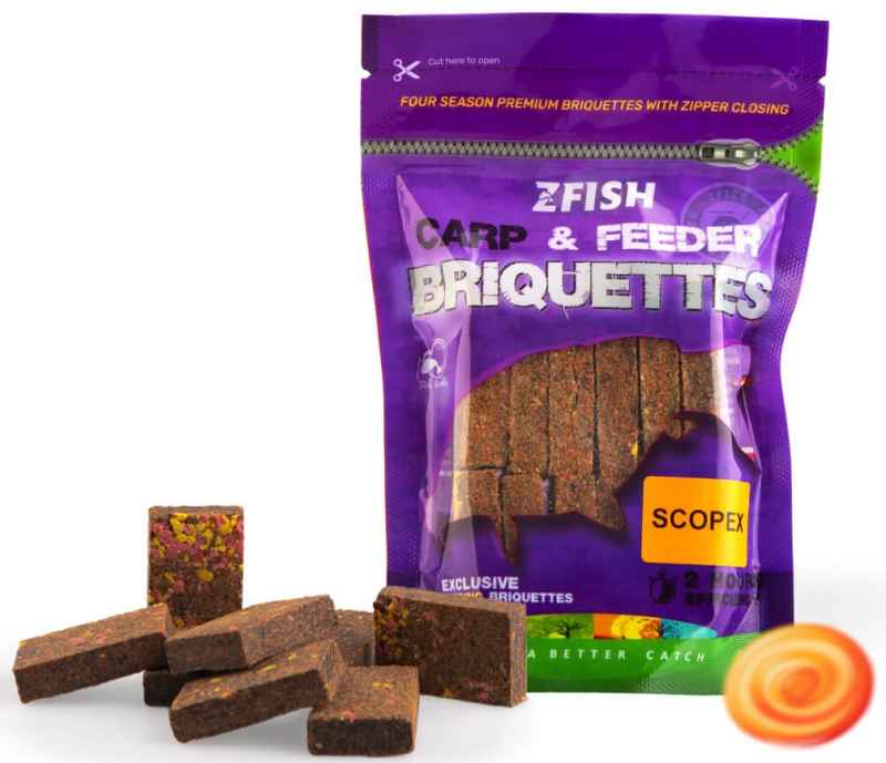 detail Zfish zakrmovací brikety (pelety) 220g