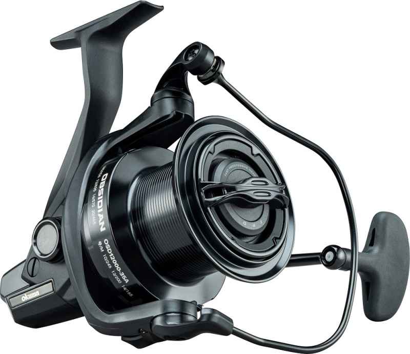 detail Okuma naviják Obsidian Carp 12000