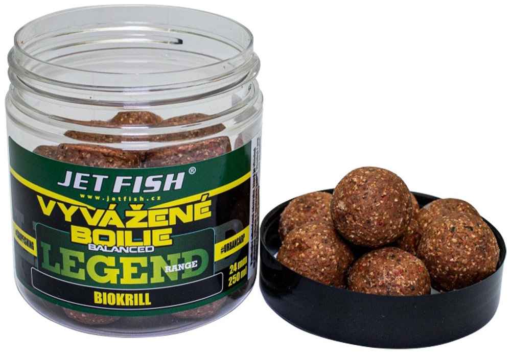 detail Jet Fish vyvážené boilie Legend Range 250ml - 20mm