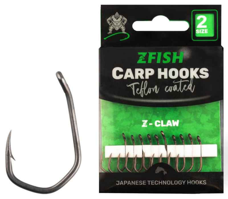 detail Zfish teflonové háčky Z-Claw 10ks