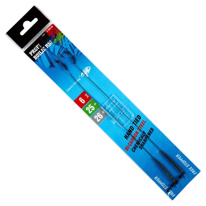 detail GF kaprový návazec Profi Boilie Rig 25lb