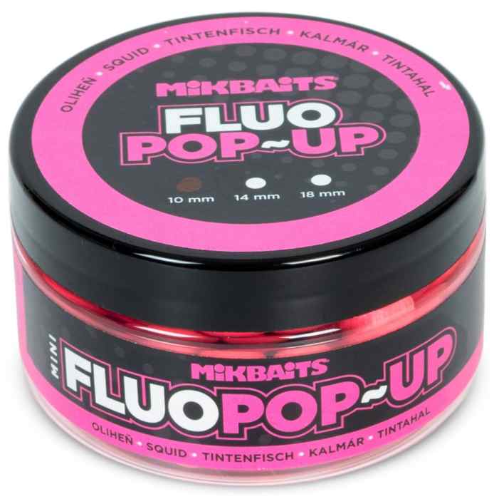 detail Mik Mini plovoucí fluo boilie 100ml - 10mm