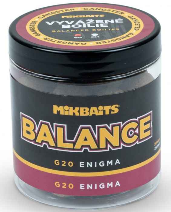 detail Mikbaits Balance boilie 250ml - 24mm