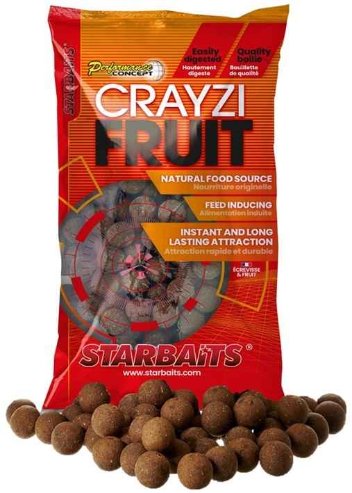 detail Starbaits boilies Crayzi Fruit 800g