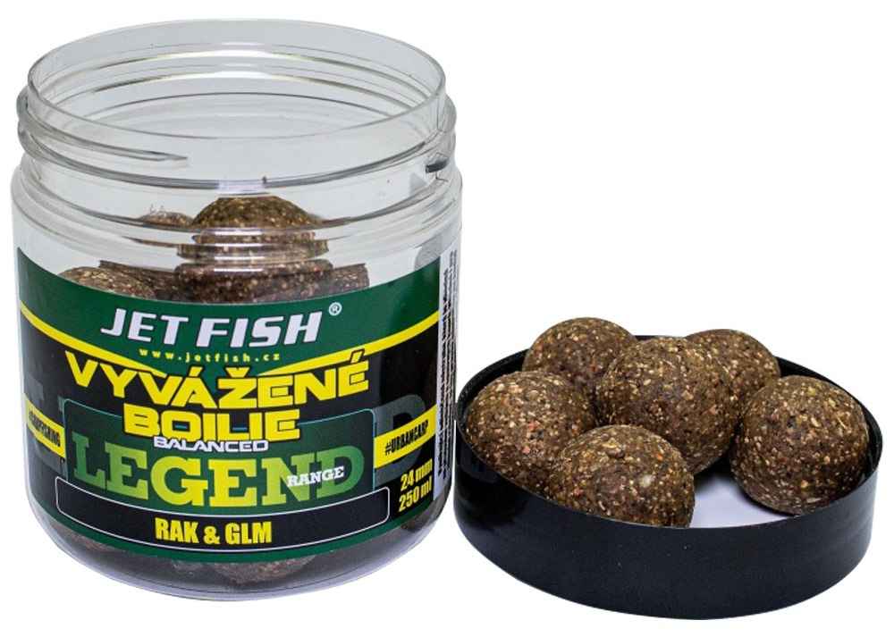 detail Jet Fish vyvážené boilie Legend Range 250ml - 20mm