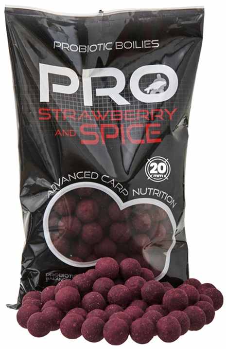 detail Starbaits boilies Pro Strawberry Spice 800g