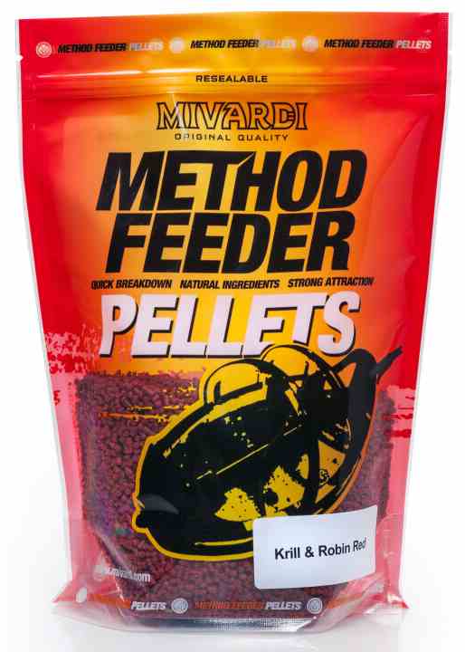 detail Mivardi pelety Method pellets 2,8mm/750g