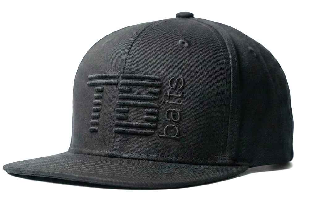 detail TB Baits kšiltovka Snapback 3D Logo Black
