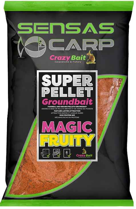 detail Sensas krmení Super Pellet Groundbait 1kg