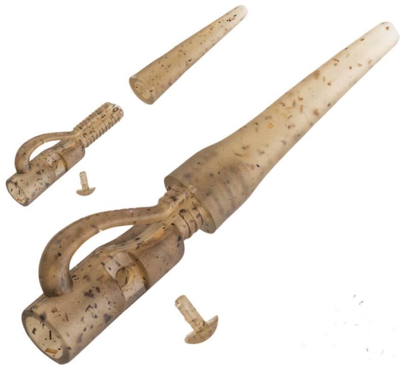 detail Zfish závěsky Lead Clip Set & Tail Rubber Cone