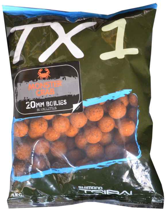detail Shimano boilies TX1 - 1kg