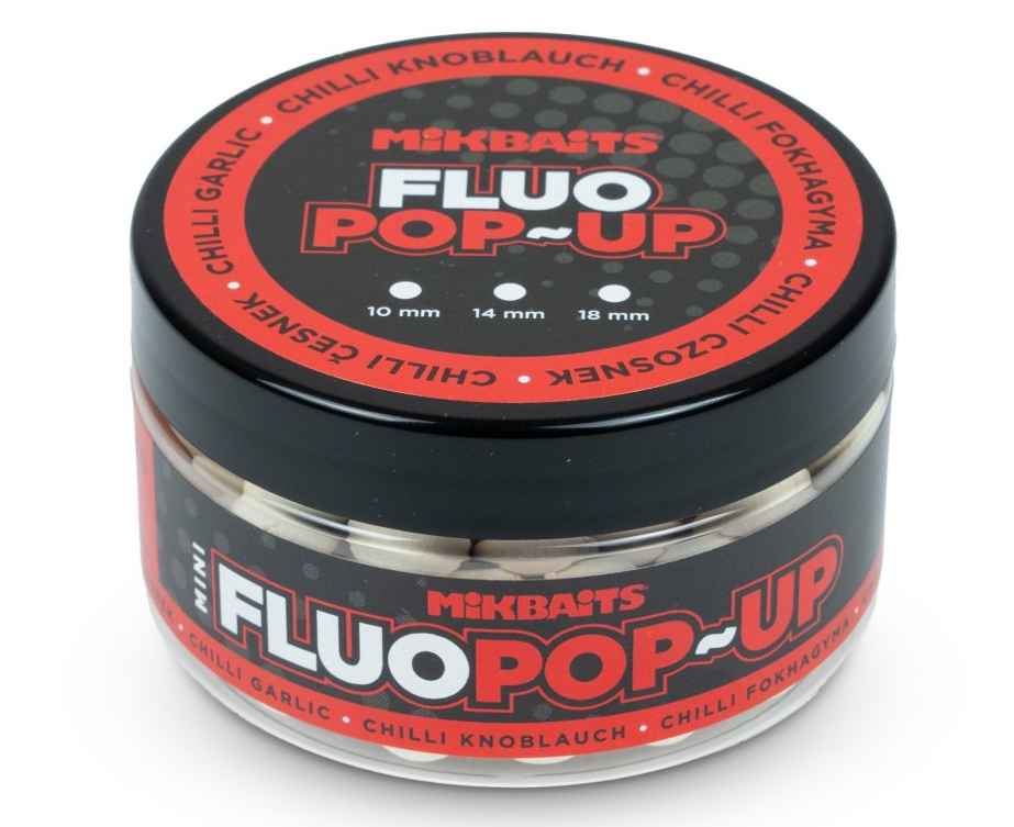 detail Mikbaits Mini plovoucí fluo boilie 100ml - 10mm