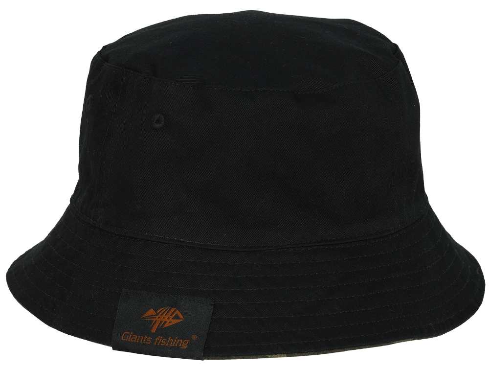 detail Giants fishing klobouk oboustranný Camo/Black Double Bucket Hat
