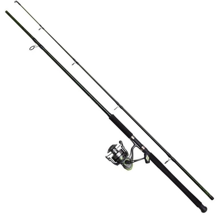 detail Dam prut Full Cat XP Heavy D 2,40m 150-250g Combo + naviják 8000 FD