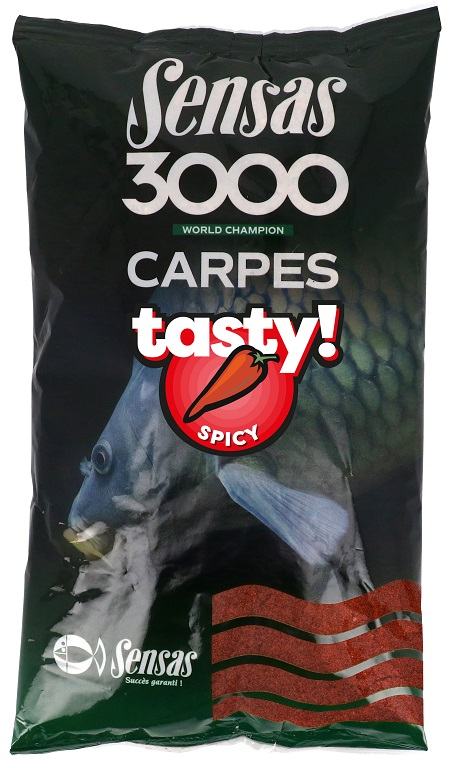 detail Sensas krmení 3000 Carp Tasty 1kg
