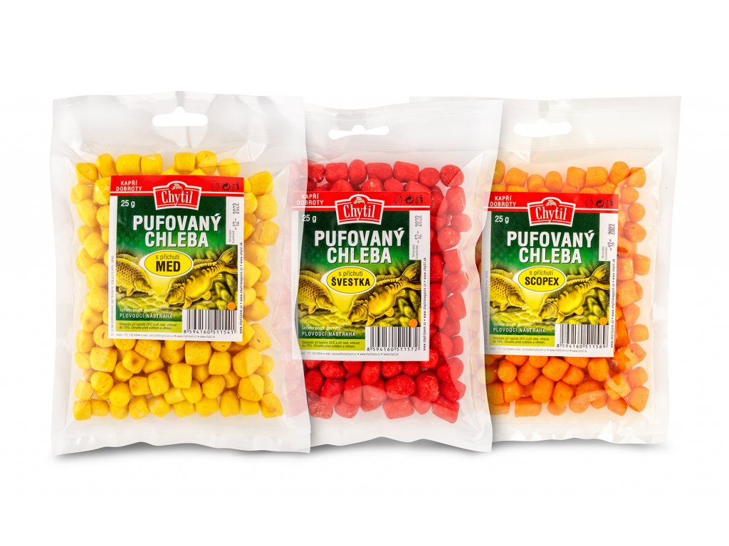 detail Chytil pufovaný chleba 25g