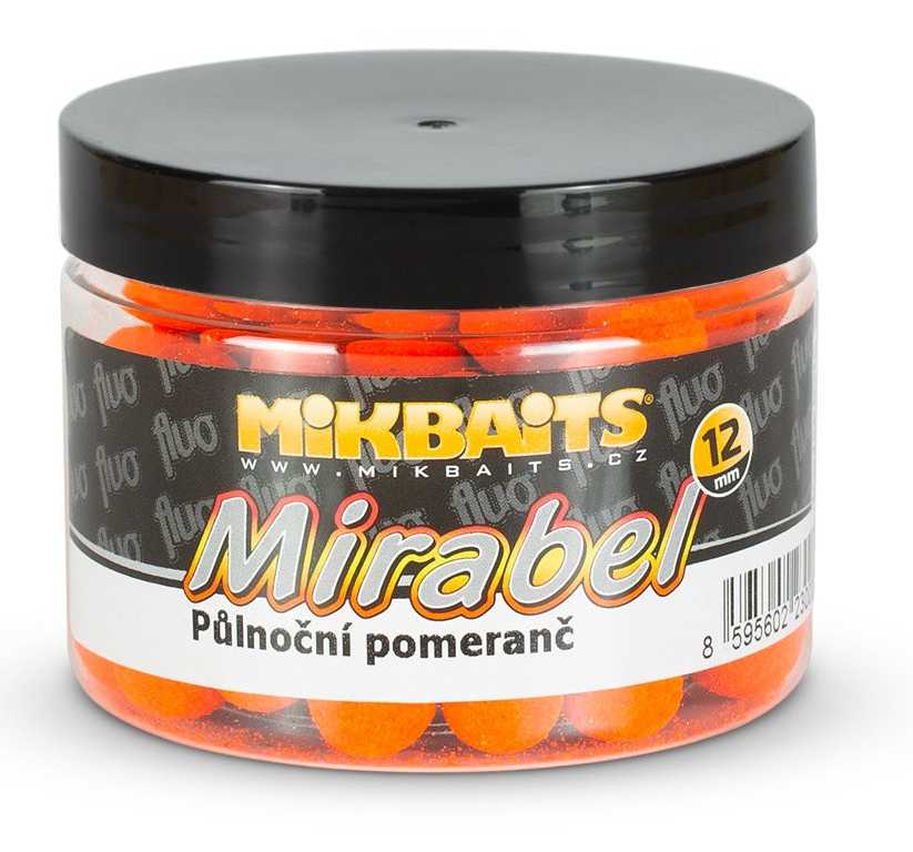 detail Mik boilie Mirabel Fluo150ml/12mm