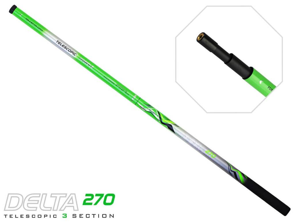 detail Zfish podběráková tyč Delta Tele Handle 2.70m