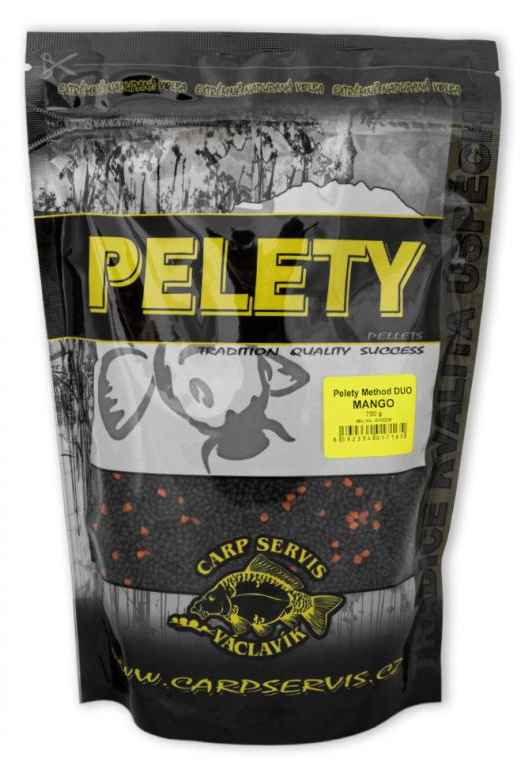 detail Václavík pelety Method DUO 700g