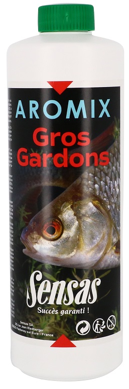 detail Sensas posilovač Aromix 500ml Gros Gardons (velká plotice)