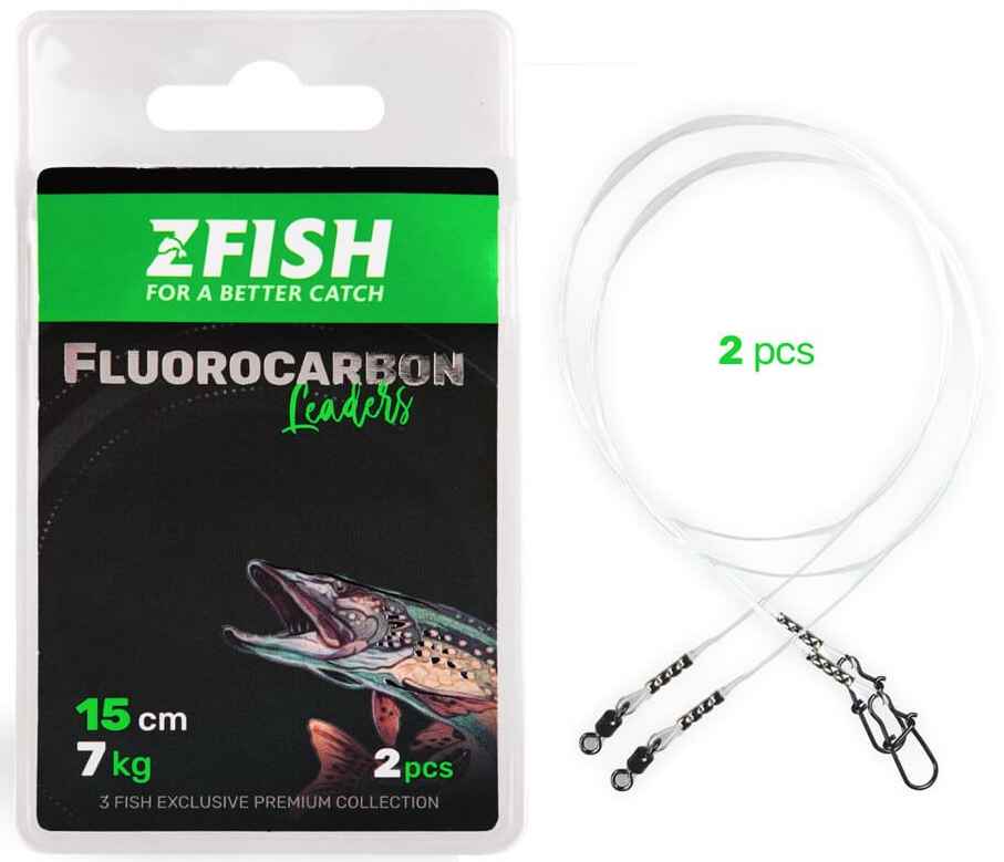detail Zfish lanko Fluorocarbon Leader - 2ks