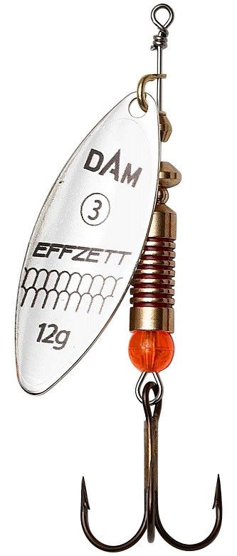 detail DAM třpytka Predator Spinner Silver