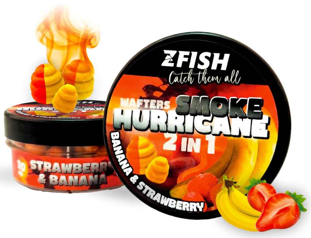 detail Zfish Smoke Hurricane Wafters 2in1 / 8 - 10mm