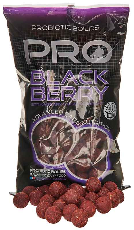 detail Starbaits boilies Pro Blackberry 800g