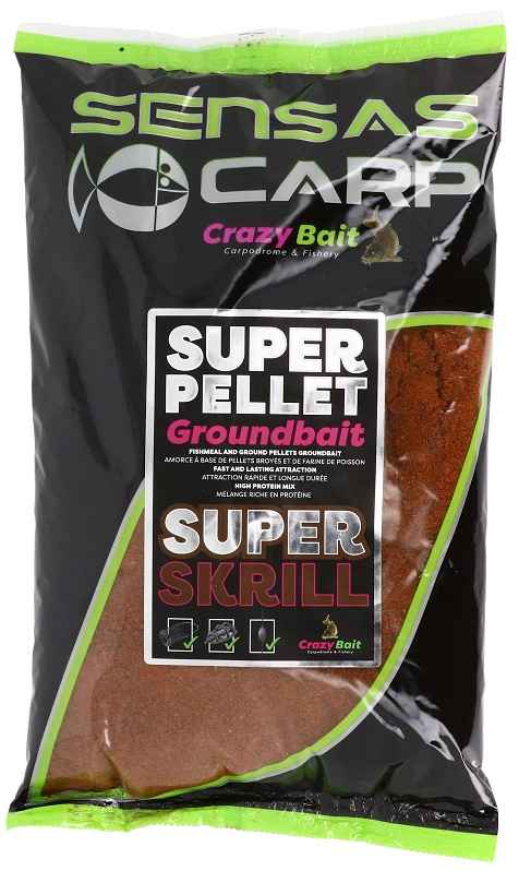 detail Sensas krmení Super Pellet Groundbait 1kg