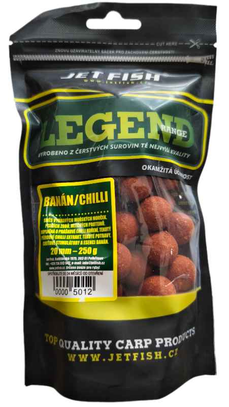 detail JF Legend Range boilie 250g - 20mm