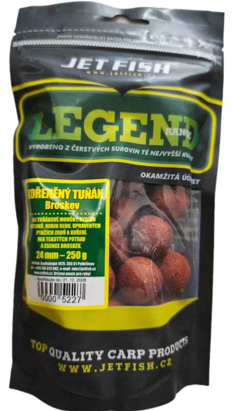 detail JF Legend Range boilie 250g - 24mm