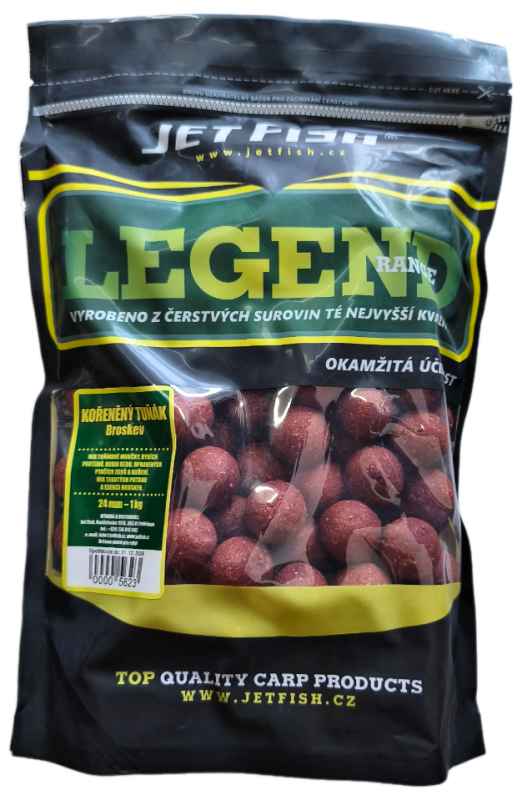 detail JF Legend Range boilie 1kg - 24mm