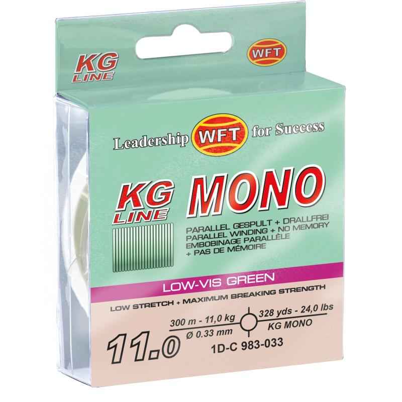 detail WFT vlasec KG Mono Green 300m