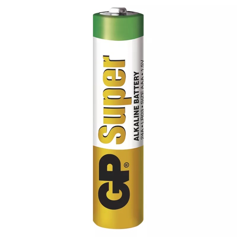 detail GP Alkalická baterie Super AAA 1kus