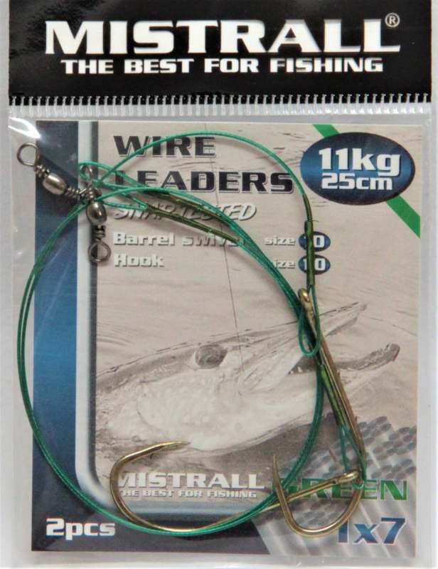 detail Mistrall 1x7 lanko s jednoháčkem - 2ks