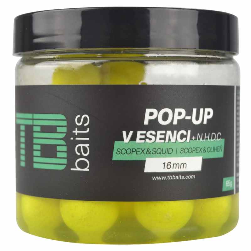 detail TB Baits plovoucí boilie Pop Up 16mm/65g