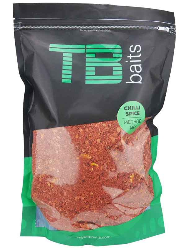 detail TB Baits krmení Method Mix Chilli Spice