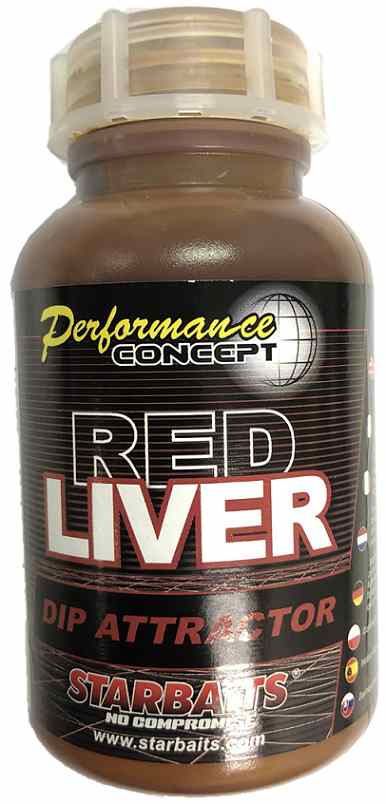 detail Starbaits dip Red Liver 200ml