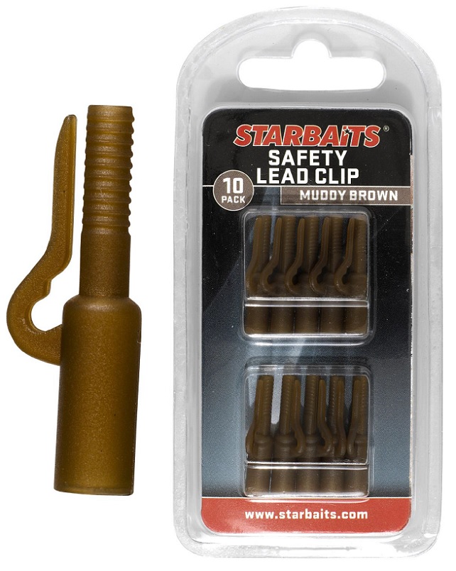 detail STA závěsky Safety Lead Clip 10ks