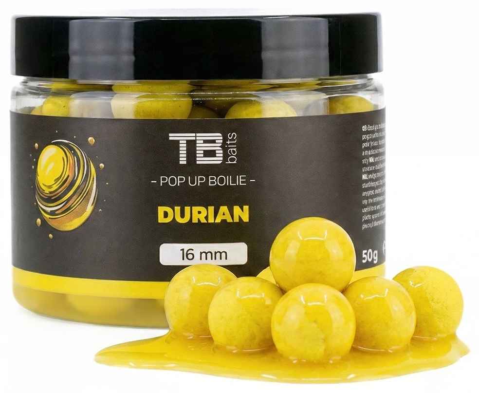 detail TB Baits plovoucí boilie Pop Up 12mm/50g