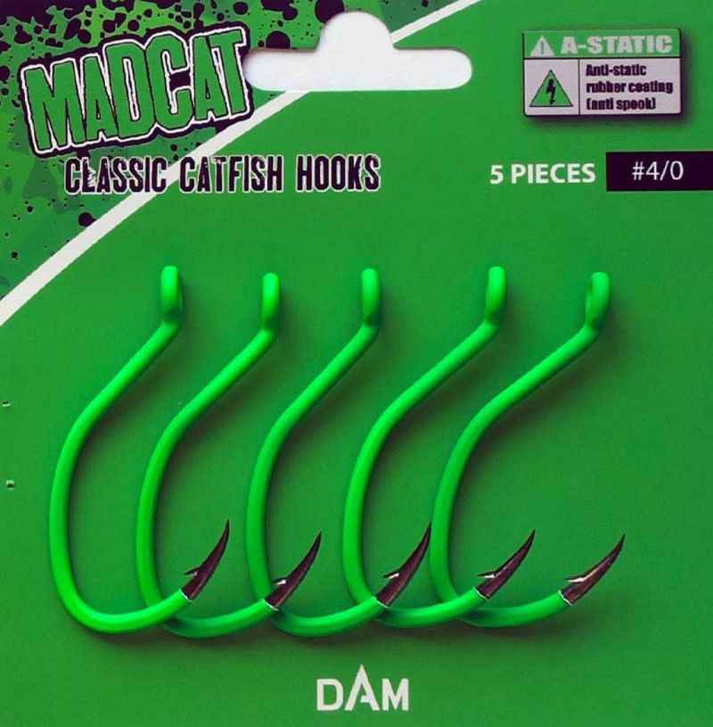 detail Madcat háček A-Static Classic Catfish Hooks