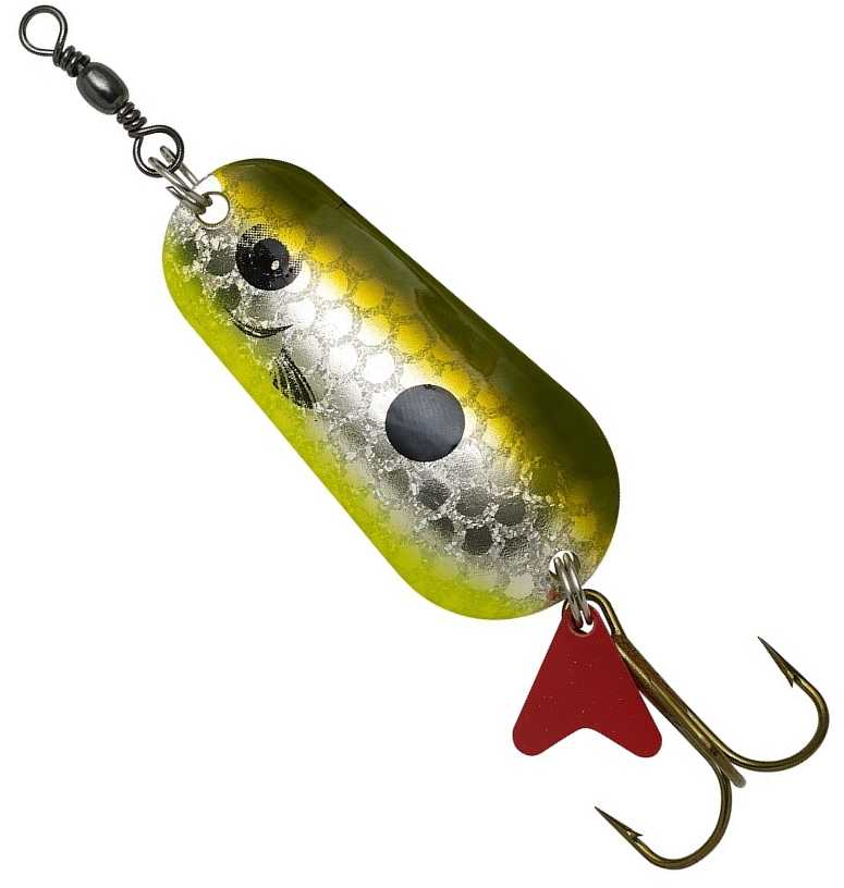 detail DAM třpytka Effzett Standard Spoon UV Olive Silver