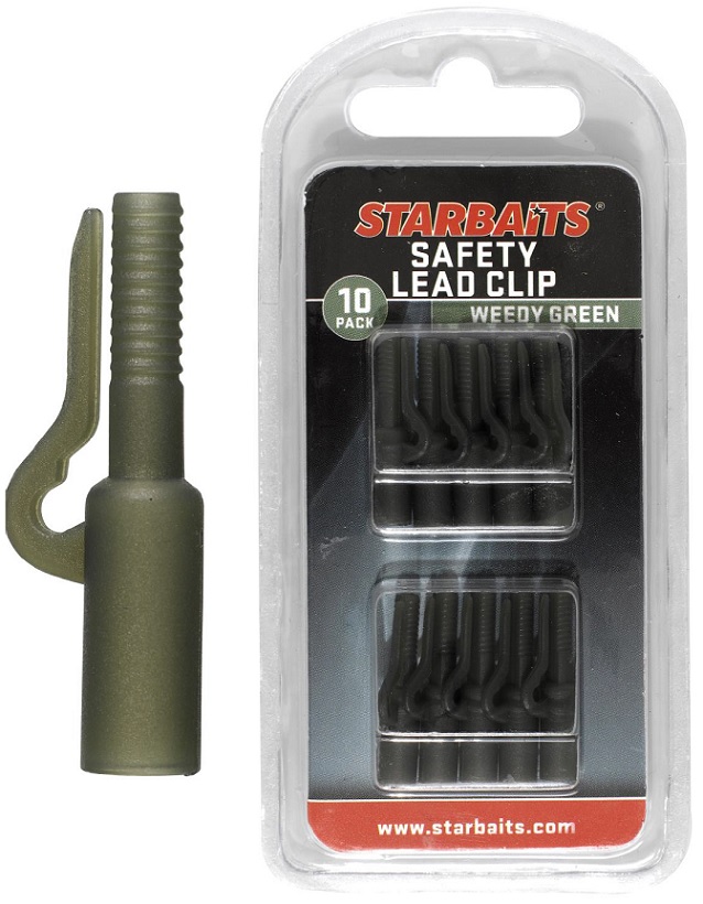 detail STA závěsky Safety Lead Clip 10ks
