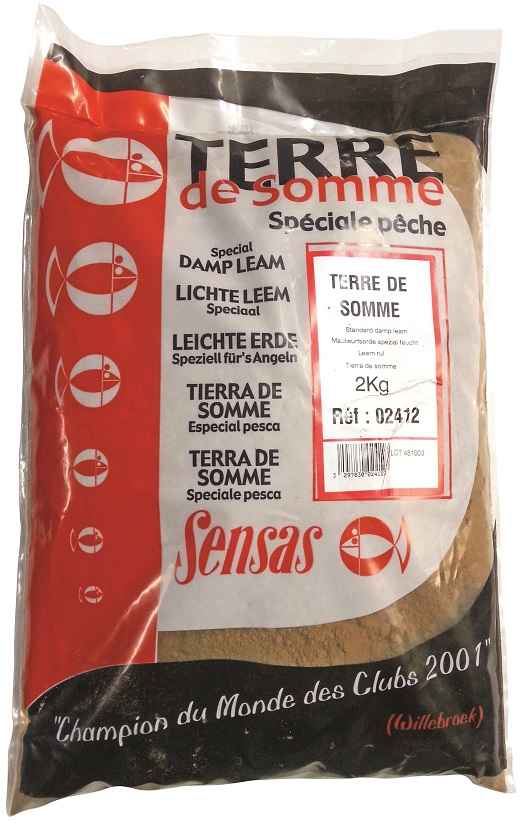 detail Sensas Terre de Somme (hlína stojatá voda) 2kg