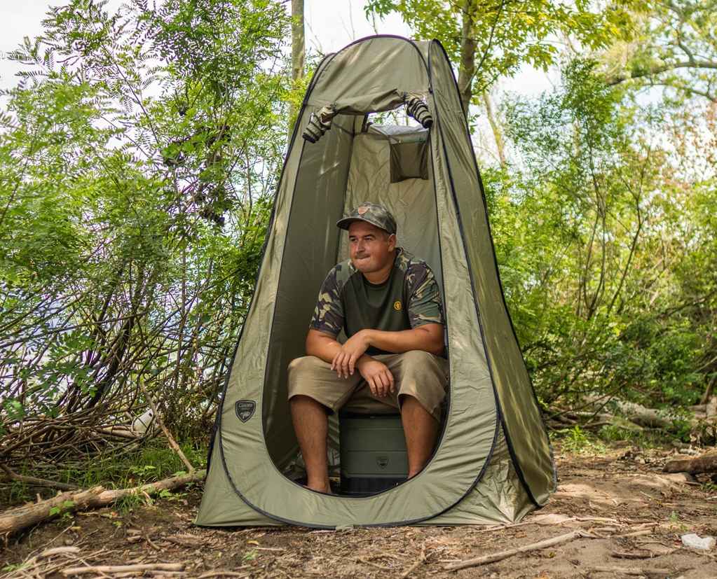 detail Giants fishing hygienický stan Quick Fold Tent